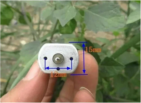 HHBL8I 180 3V-12V 28000RPM 2mm Micro Carbon Brush Motor DC High Speed Dual Shaft Engine DIY RC Toy Car Boat Fan