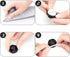 20 PCS Black Acrylic Adhesive Charger Cord Holder, Wire Organizer for Desk, Wall, Car, Nightstand, Office Management