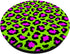 PopSockets Standard PopGrip - Animal Print Leopard Pink and Lime Green Retro 80's for Girls