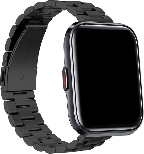Chofit Metal Stainless Steel Band for TOZO S3/TOZO S5 Smart Watch, Replacement Band Bracelet Straps for Women Men
