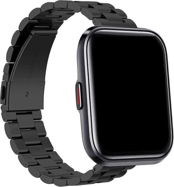 Chofit Metal Stainless Steel Band for TOZO S3/TOZO S5 Smart Watch, Replacement Band Bracelet Straps for Women Men