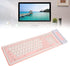 Silicone Keyboard, Foldable Waterproof Rollup Keyboard for PC Laptop Notebook, 103 Keys, Mute Typing, Lightweight