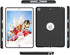 Case for iPad 9th/8th/7th Generation - Cover Case 10.2 inch with Built-in Screen Protector (Black/White)