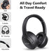 RUNOLIM Wireless Over Ear Headphones with Hybrid Active Noise Cancelling, 70H Playtime, HiFi Audio, Deep Bass, Foldable.