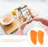 2pcs Totority Realistic Salmon Slice Food Model Perfect Artificial Sushi Prop for Kitchen Display, Home Decor