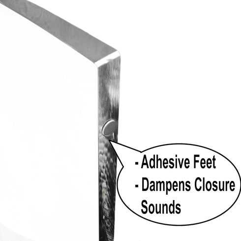 16 Inch AMT Acrylic Laptop Monitor Stand, Computer Riser with Cat Keyboard Protector, Space-Saving Design, Extra