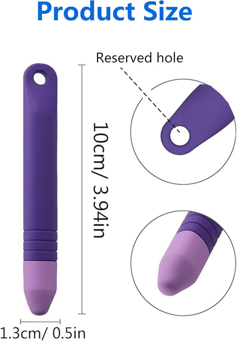MITATTOK (2pcs) 2 Pack Kid-Friendly Stylus Pens for Touch Screens - of Purple and Blue Stylus Pens Compatible