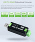 Waveshare USB to RS485 Converter with Protection Circuits, Compatible with TVs