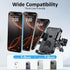 Prjrsme 4.7-6.8 Inch Bike Phone Holder, Handlebar Phone Mount for Bike and Motorcycle, Electric Scooter Mountain Bike