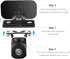 Pixelman Rear Camera Holder (Adhesive-2PCS), Universal Back Windshield Backup Camera Mount, Dash Cam Mirror Camera