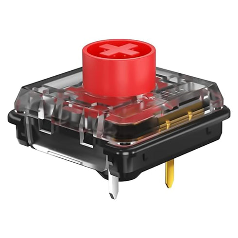 Kailh Choc V2 Red Low Profile Switches for Mechanical Keyboard, 4-Pin 50gf Linear RGB/SMD/MX Switch (10pcs)