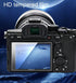 ADQQUI A9III 9 9H (3 Pack) Tempered Glass Compatible for Sony Alpha III Mirrorless Camera, Anti-Scratch Hardness Screen