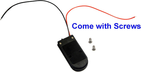 LampVPath (Pack 6 CR2032 2 3V CR2032 of Battery Holder Coin Cell Holder with Switch, x Button Coin Cell Battery Holder