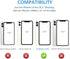 iPhone 13 Pro Wallet Case, Black PU Leather with Card Holder, Kickstand, Durable Shockproof Cover 6.1 Inch