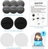 Metal Plate for Phone Magnet - 8 Pack Replacement Magnet Disc Magic Mount Plate with Adhesive Backing for Socket Grips