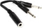 Hosa YPP-106 Y Cable, 1/4 Inch TSF to Dual 1/4 Inch TS