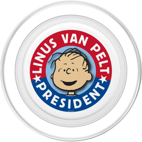 Peanuts Linus Van Pelt for President PopSockets PopGrip for iPhone