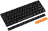 YMDK DSA Profile Blank Keyset, 61 64 68 ANSI Thick PBT Keycap Set for Cherry MX Mechanical Keyboards