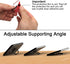 Transparent Phone Ring Holder Grip - 360 Degree Free Rotation, Clear Cell Phone Finger Ring Kick-Stand for iPhone and