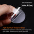 5pcs Watch Glass Screen Protectors, 36.5mm Violet Tempered Glass Anti-Glare for Smartwatch Protection