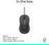 Logitech M520 Signature Wired L for Business, Optical Wired Mouse, USB-C Plug-and-Play, Windows/Mac/Chrome/PC/laptops