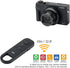 JJC Wireless Bluetooth Remote Control, Replace Canon BR-E1 for Canon EOS R100 R50 R10 R8 R7 R6 Mark II R6 R5 M50 M6
