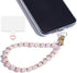 Marble Beaded Phone Wrist Strap,Detachable Phone Bracelet Strap with Tether Tab,Hands-Free Wristlet