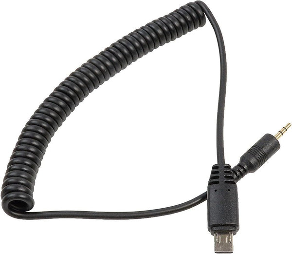 Foto&Tech 2.5mm-VPR1 Remote Control Shutter Release Cable for Miops Trigger, Compatible with Sony A1 A7 Series