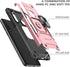 Moto G Power Case with Screen Protector, Tough Shockproof Hard Rubber Bumper with 360 Rotation Ring Kickstand