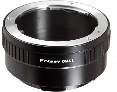 Fotasy Olympus OM Lens to L Adapter - Copper OM Lens Adapter for Panasonic S1, S1H, S1R, and Leica Cameras