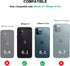 TENDLIN Compatible with iPhone 12 / 12 Pro Case, Wood Grain with Carbon Fiber Texture Design, Leather Hybrid Case
