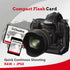 Cloudisk Pack 2 16GB 133X 2.0 (16GB) of Compact Flash Card CF Card Performance for DSLR Camera,Vintage Digital Camera