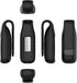 FitTurn Clip for Fitbit Luxe Clip Holder Case Replacement Soft Silicone Strap Accessories for Luxe Clip Case Accessory (Black,Pink,Teal)
