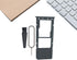 Stebcece A20 SM-A205U,A205U1,S205DL Single Sim Tray Holder for Galaxy SIM Card Slot