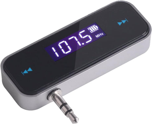 Beinhome FM Transmitter Audio Adapter Car Kit, Wireless in-Car Radio Transmitter Built-in 3.5mm