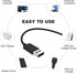Sqrmekoko Replacement Data Sync Charging Power Supply Cable Cord - Compatible with Wacom Intuos and Bamboo Models