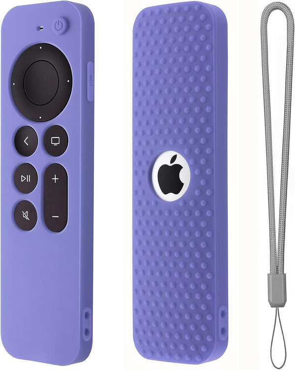 Hi Color Silicone Cover Compatible with Apple TV Siri Remote 3rd 2023 Shockproof Protective