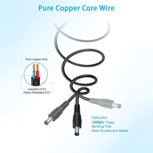 5V Charger for Sony SRS-XB30, SRS-XB41, SRS-BTS50 Portable Speaker, AC-E05030 Power Supply Adapter