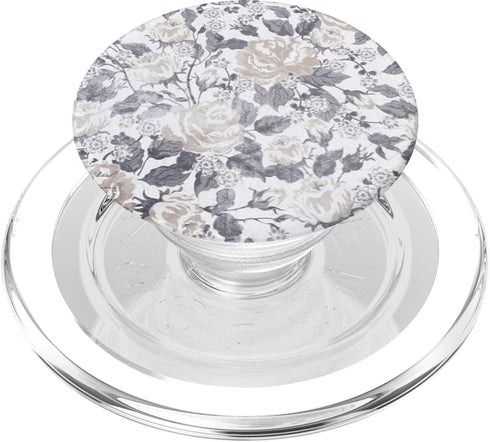 CJ Grips Vintage Flower Pattern PopSocket PopGrip for MagSafe