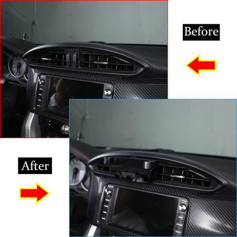 CHEAYAR Car Phone Holder - Magnetic Dash Clip Mount in Black, Compatible with 2012-2020 Toyota 86 & Subaru BRZ