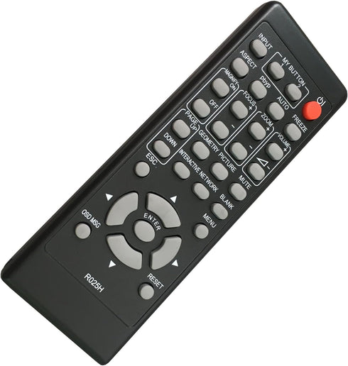 Replacement Remote Control R025H for Hitachi LCD Projector, Compatible with Multiple Projector Models
