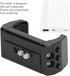 Aluminum Power Bank Holder, 53-80mm Width Range, 1/4in Screw Hole, Mount Clamp for Camera with Nonslip Protection