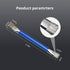 GTHUNDER 2pcs Double Head Anti-Static ESD Safe Hard Brush, Phone Motherboard IC Cleaning Tools, Blue