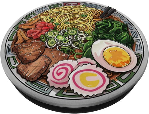 Ramen Lover Japanese Food Noodle Soup Anime Lover PopSockets Standard PopGrip