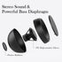 USB Computer Speaker for Laptop, PC, External Speakers for Desktop Computer, Crystal Clear Sound, Rich Bass, Loud Volume, Direct Control, Plug-N-Play (Black)