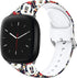 Mouse Theme Bands Compatible with Fitbit Sense/Sense 2/Versa 3/Versa 4 Band Fancy Soft Sport Silicone Cartoon Holiday Strap Men Women