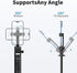 Auleda 70" Insta360 Selfie Stick Tripod for Gopro Action Camera, Lightweight Phone Tripod Stand with Wireless Remote