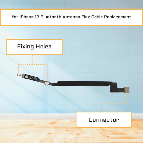 for iPhone 12 Bluetooth Antenna Flex Cable Replacement for iPhone12 Bluetooth Signal Wireless Connection Antenna Part with Fix Tool Repair A2172 A2402 A2403 A2404