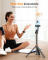 eucos 62" Phone Tripod, Tripod for iPhone & Selfie Stick with Remote, Extendable Cell Phone Stand & Ultimate Phone