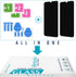 2 Pack Privacy Screen Protector for Samsung Galaxy A15 5G and Galaxy A15 6.5-inch, Anti Spy Tempered Glass, Bubble